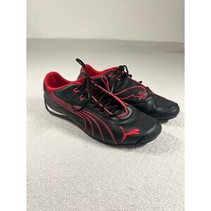 Puma Red and Black Sneakers